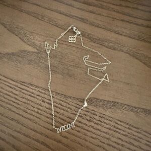 Kendra Scott Gold 'MOM' Necklace